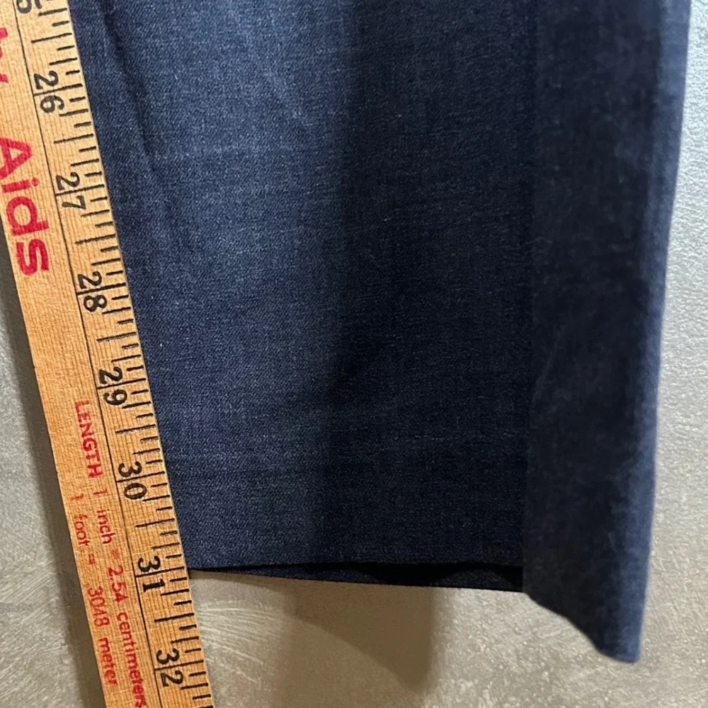 J.Crew Thompson Tapered Pants Mens 30x32 Dark Blue Heathered Cotton Trousers